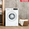 Telefunken Waschmaschine 8kg 1400 U/Min. Inverter Motor AquaStop 15 Programme W-8-1400-A-W weiß