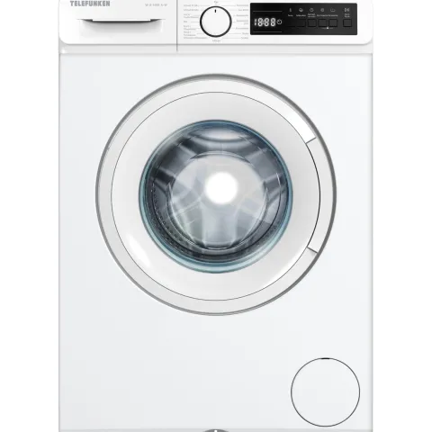 Telefunken Waschmaschine 8kg 1400 U/Min. Inverter Motor AquaStop 15 Programme W-8-1400-A-W weiß