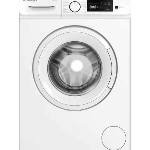 Telefunken Waschmaschine 7kg Frontlader 1400 U/Min. Inverter Motor AquaStop Schontrommel W714AS1W weiß