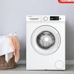 Telefunken Waschmaschine 7kg Frontlader 1400 U/Min. Inverter Motor AquaStop Schontrommel W714AS1W weiß