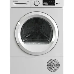 Telefunken Wärmepumpentrockner für 7 kg Wäsche Trockner Frontlader Wäschetrockner mit Knitterschutz leise TWP7EW