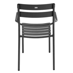 Terrassensessel aus Aluminium 84 x 55 x 46 cm - Oviala