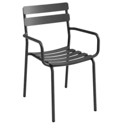 Terrassensessel aus Aluminium 84 x 55 x 46 cm - Oviala