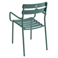 Terrassensessel aus Aluminium 84 x 55 x 46 cm - Oviala