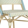 Terrassensessel aus Aluminium und Rattan 85 x 49 x 58 cm - Oviala