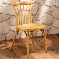 Terrassenstuhl aus Aluminium 87 x 52 x 44 cm - Oviala