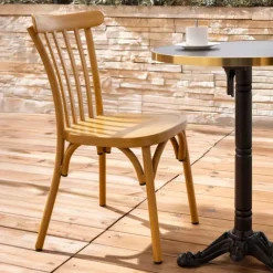 Terrassenstuhl aus Aluminium 87 x 52 x 44 cm - Oviala