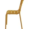 Terrassenstuhl Calor Kunststoff 55 × 49 × 82 cm stapelbar gelb