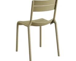 Terrassenstuhl Calor Kunststoff 55 × 49 × 82 cm stapelbar sand