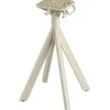 Terrassentisch Infinity eckig Edelstahl, HPL 70×70×73,2 cm sand