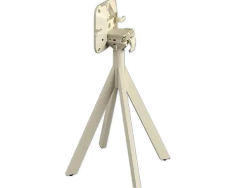 Terrassentisch Infinity eckig Edelstahl, HPL 70×70×73,2 cm sand