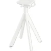Terrassentisch Infinity Tropical Wood eckig Aluminium, HPL 70×70×73,2 cm weiß