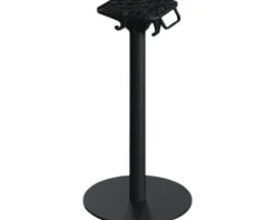 Terrassentisch Urban eckig Edelstahl, HPL 70×70×73,2 cm schwarz
