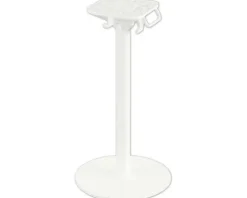 Terrassentisch Urban Midnight Marble eckig Edelstahl, HPL 70×70×73,2 cm weiß