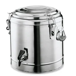 Thermobehälter, Thermogetränkebehälter, Getränkebehälter mit Zapfhahn - 11L
