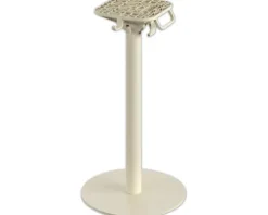 Tischgestell Urban niedrig Outdoor Edelstahl 45×45×72 cm sand