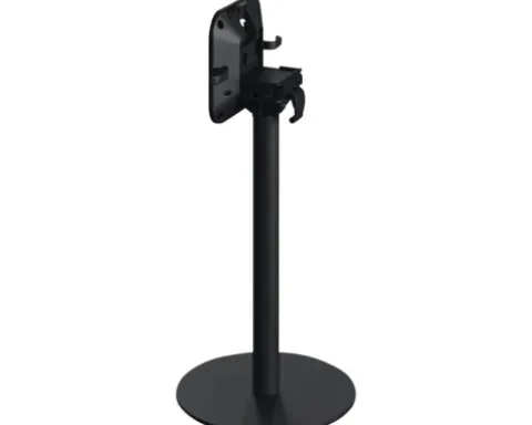 Tischgestell Urban niedrig Outdoor Edelstahl 45×45×72 cm schwarz