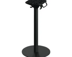 Tischgestell Urban niedrig Outdoor Edelstahl 45×45×72 cm schwarz