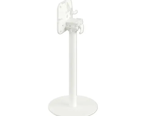 Tischgestell Urban niedrig Outdoor Edelstahl 45×45×72 cm weiß