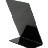 Tischkreidetafel L-Format schwarz DIN A7 11,5x7,5 cm 5 Stk.