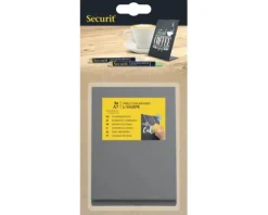Tischkreidetafel L-Format schwarz DIN A7 11,5x7,5 cm 5 Stk.