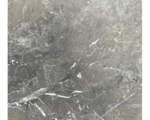 Tischplatte Galaxy Marble HPL 70×70×1,2 cm eckig grau