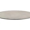Tischplatte Moonstone HPL Ø 70 cm rund grau