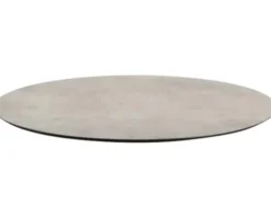 Tischplatte Moonstone HPL Ø 70 cm rund grau