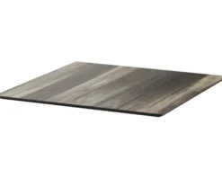 Tischplatte Tropical Wood HPL eckig 70×70×1,2 cm natur