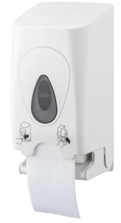 Toilettenpapierhalter, Klopapierhalter, Toilettenpapierspender - PQDuo, für 2 Rollen, Kunststoff