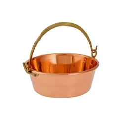 Topf - zum Kochen von Schweinefleisch, Kupfer, 10 cm