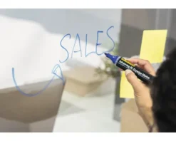 Trennwand Hygieneschutz Glas zum Befestigen am Tisch Holzrahmen rustic 120x90 cm