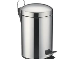 Treteimer 3 Liter edelstahl glänzend