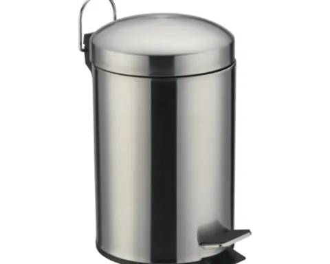 Treteimer 3 Liter edelstahl matt