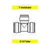 T - Verbinder für Schlauch 5/16