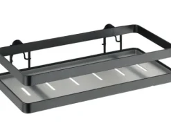 Universalregal Wenko Turbo-Loc Gala schwarz + Adapter