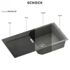 Unterbauspüle SCHOCK Manhattan D-100XS U 640 x 510 mm nero MAND100XSUGNE