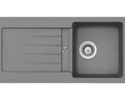 Unterbauspüle SCHOCK Typos D-100S U 860 x 435 mm croma TYPD100SUGCR