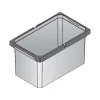 Vauth-Sagel Envi Free Mülleimer 13 l 230 x 382 x 216 mm Kunststoff grau für Küche
