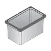 Vauth-Sagel Envi Free Mülleimer 13 l 230 x 382 x 216 mm Kunststoff anthrazit für Küche