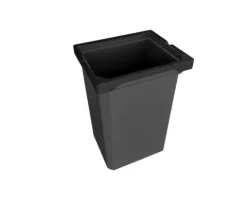 Vauth-Sagel Envi Free Mülleimer 10 l 230 x 191 x 326 mm Kunststoff anthrazit für Küche und Büro