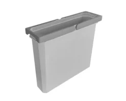 Vauth-Sagel Envi Free Mülleimer 8,5 l 113 x 382 x 326 mm Kunststoff grau für Küche und Büro