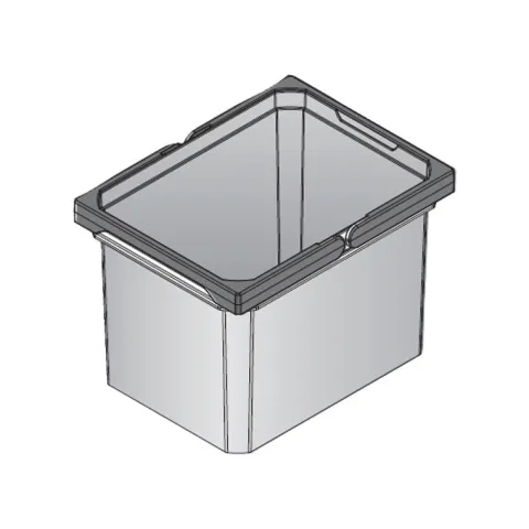 Vauth-Sagel Envi Free Mülleimer 10 l 230 x 302 x 216 mm Kunststoff anthrazit für Küche