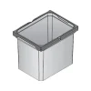 Vauth-Sagel Envi Free Mülleimer 12 Liter 20828 Kunststoff grau 230 x 302 x 256 mm für Küche