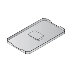 Vauth-Sagel Mülleimerdeckel 382 x 230 mm Envi Free 20845 Kunststoff anthrazit für Abfallsysteme