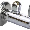 veporit. Design-Eckventil rund chrom 1/2"