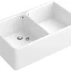 Villeroy & Boch O.novo Doppelspülbecken 895x550 mm 633200 weiß