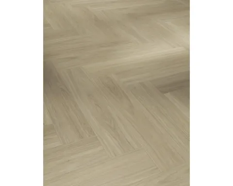 Vinylboden SPC Eiche Oxford geschliffen Fischgrät Klickverbindung 730 x 146 x 5,0 mm