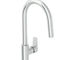 VitrA Küchenarmatur mit Handbrause FLOW SOFT chrom A43445EXP