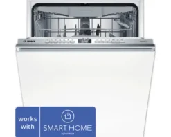 Vollintegrierter Geschirrspüler Bosch 60 cm für 14 Maßgedecke 9 l 42 dB (A) SBV4ECX28E - Kompatibel mit SMART HOME by hornbach